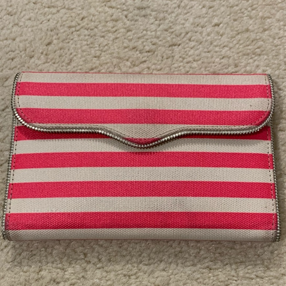 Rebecca Minkoff Long Paper Plastic Trifold Wallet